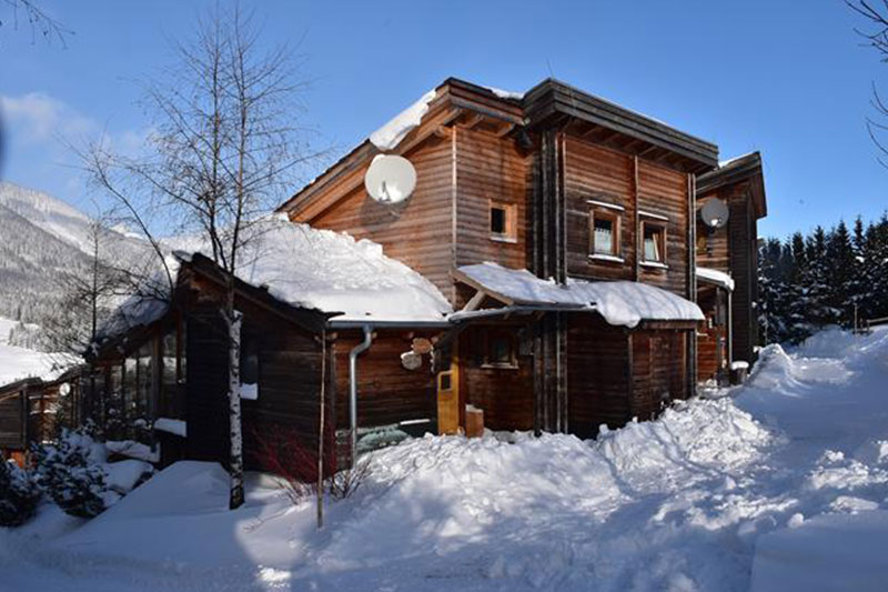 Die Marei Hütte im Winter-Idyll